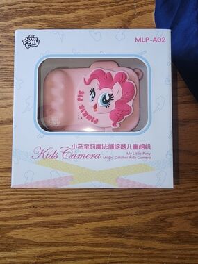 My Little Pony Pink Kids Camera with Pink Pony Graphic